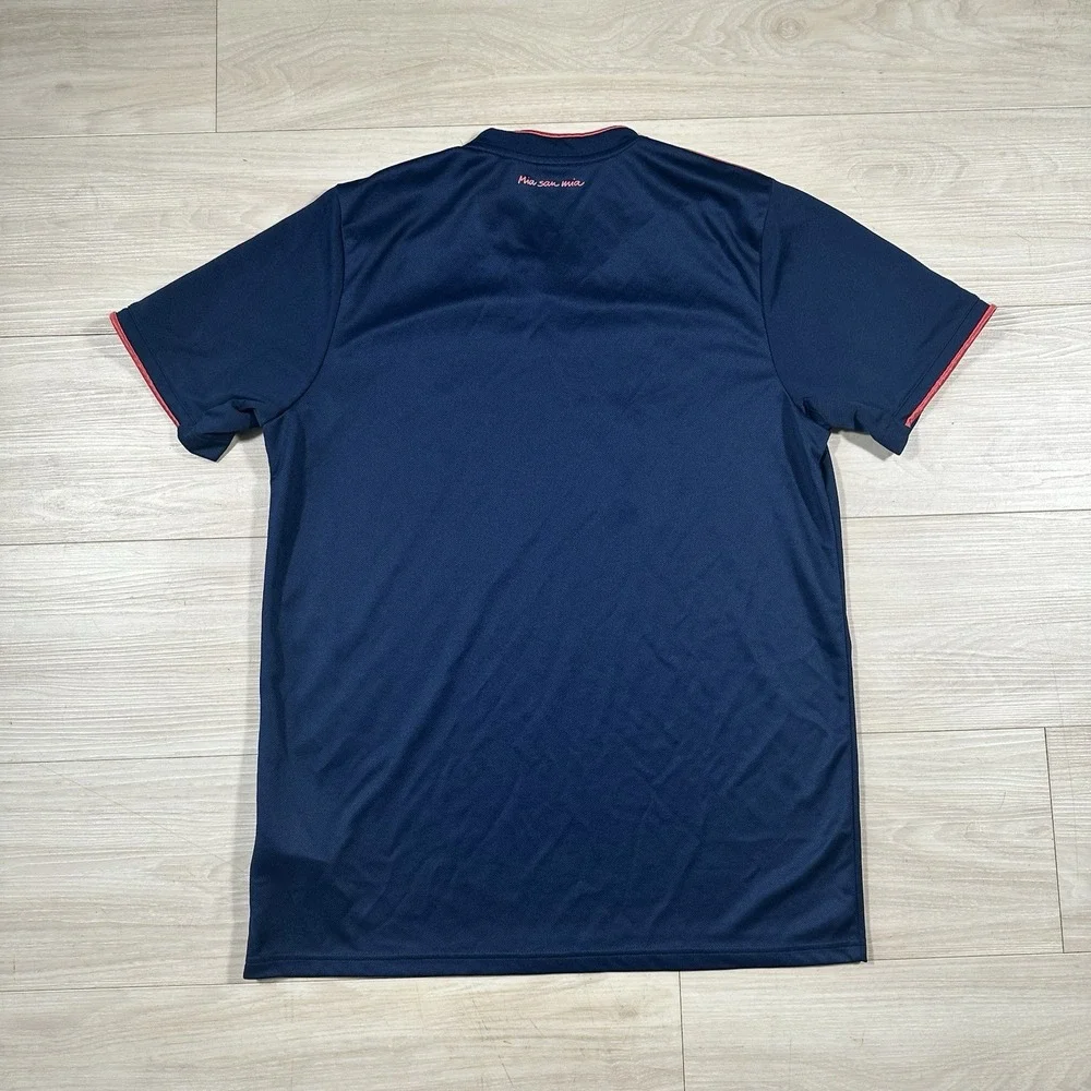 Adidas FC Bayern Munchen Munich Soccer Jersey Mens Medium Blue 2019-2020 DW7411